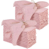 Vjenčane pamučne salvete Ručno izrađene platnene salvete 43x43cm Mekana pamučna tkanina Salvete Čajni ručnici Podmetači za blagovaonicu Dekoracija kućnog stola