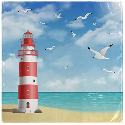 Sretna Hanukka platnene salvete za stol Dekoracija stola Ručnik za večeru za kuhinju Višekratne židovske praznične salvete Dekoracija za zabavu