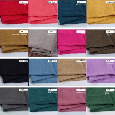 43 cm 17 inča Ružičasta svadbena salveta Pamučna tkanina Rustikalna gaza Hanky Ručnik za čaj Podmetači za blagovanje Posteljina za vjenčanje Lan Dekoracija kućnog stola