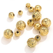 4, 5, 6, 8 mm korálky z nehrdzavejúcej ocele, viacfarebné matné kladivkové pruhované korálky, DIY náhrdelníky, náramky, rozpery, voľné korálky, šperky, 5 ks