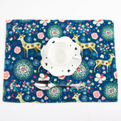 Sjevernoeuropski stil Modne tkanine Salvete Podmetač za blagovaonski stol Podmetač dječja toplinska izolacija Podmetači od pamučnog platna