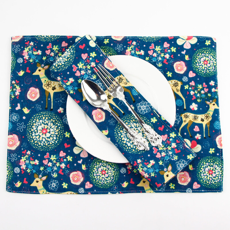 Sjevernoeuropski stil Modne tkanine Salvete Podmetač za blagovaonski stol Podmetač dječja toplinska izolacija Podmetači od pamučnog platna