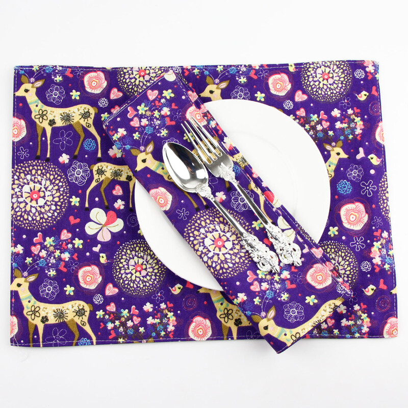 Sjevernoeuropski stil Modne tkanine Salvete Podmetač za blagovaonski stol Podmetač dječja toplinska izolacija Podmetači od pamučnog platna