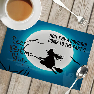 Pakabinti, pavyzdžiui, pilies padėkliukas Helovino padėklas, neslidus izoliacija, viešbutis vakarietiškas maistas, šventinis stalas, vakarėlio dekoravimo vieta