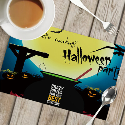 Pakabinti, pavyzdžiui, pilies padėkliukas Helovino padėklas, neslidus izoliacija, viešbutis vakarietiškas maistas, šventinis stalas, vakarėlio dekoravimo vieta