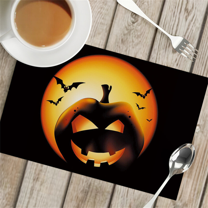 Pakabinti, pavyzdžiui, pilies padėkliukas Helovino padėklas, neslidus izoliacija, viešbutis vakarietiškas maistas, šventinis stalas, vakarėlio dekoravimo vieta