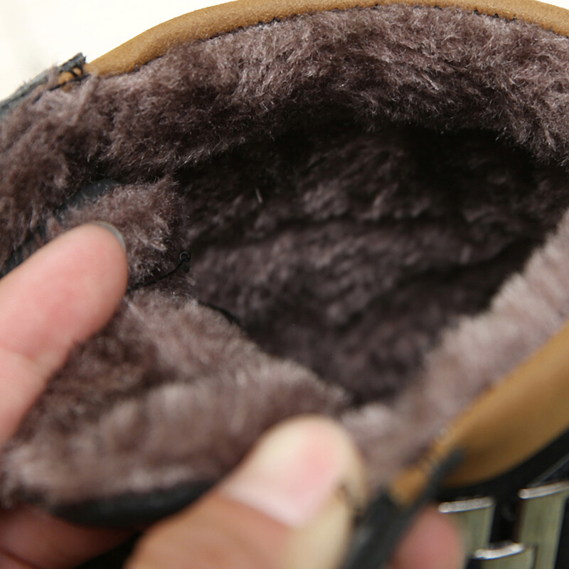 Muške tenisice 2024 Jesen Zima Topla mat kožna visoka muška obuća Velika veličina Veličina 47 Retro ležerne muške čizme Muške