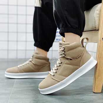 Επώνυμα high-top ανδρικά αθλητικά παπούτσια Microfiber Sneaker Man Πλατφόρμα Τένις Βουλκανιζέ Παπούτσια Πολύχρωμα casual πρωτότυπα ανδρικά παπούτσια 2023