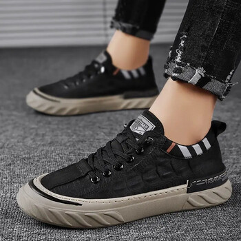 Νέα σε Casual Trends 2024 Sneakers Man Trend Φθινοπωρινή Αποστολή Δωρεάν Προσφορά Επωνυμία Work Elegant Breathable Vulcanize Ανδρικά παπούτσια