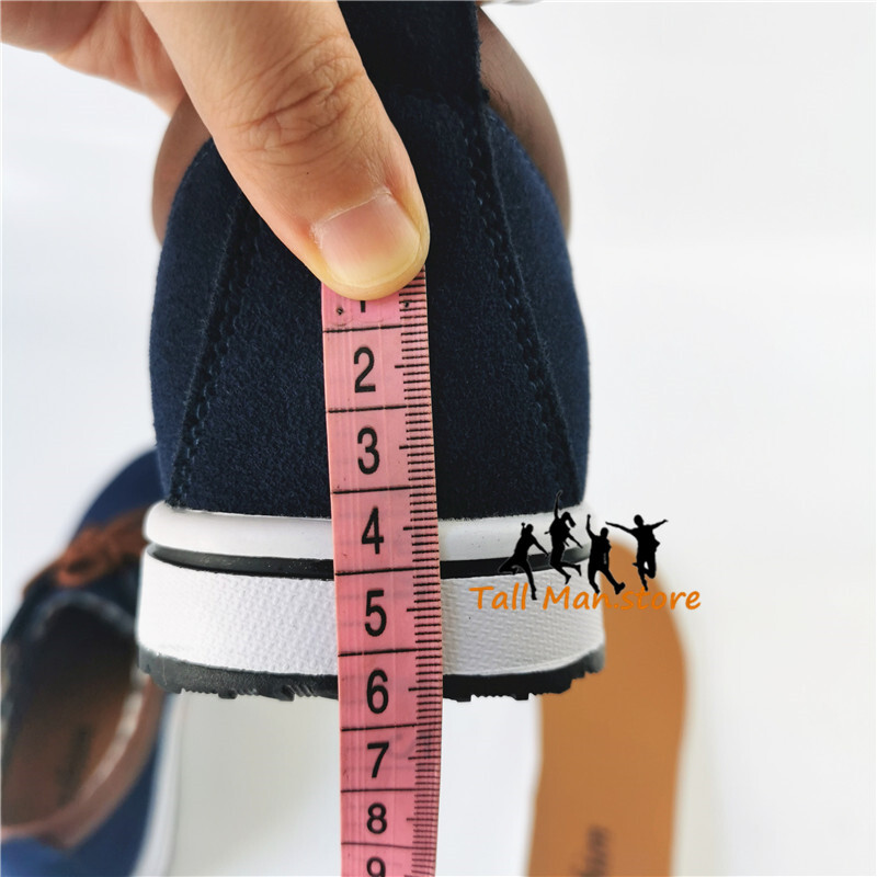 Férfi Cipők Lift Cipők Magasságnövelő talpbetét 6cm Sport Fekete Kék Barna