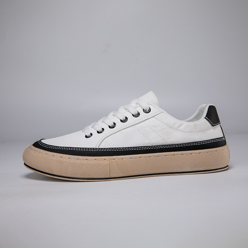 Férfi Canvas tornacipők Trend Ice Silk Alkalmi Cipők Férfi Nyári Légáteresztő Cipők Kényelmes Vulcanize Cipők Szabadidő Séta Lábbeli