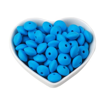 30db szilikon lencse gyöngy BPA mentes élelmiszer minőségű rágcsáló barkács varázsa újszülött szoptatási kiegészítő fogzási nyaklánc 12mm abakusz gyöngy