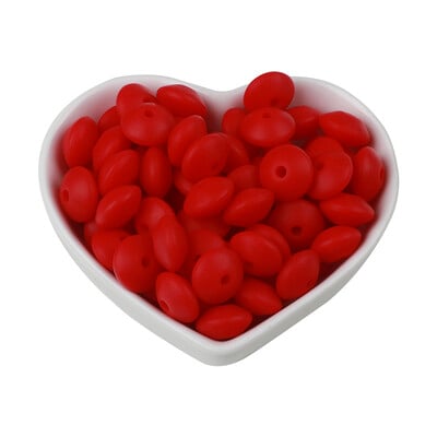 30db szilikon lencse gyöngy BPA mentes élelmiszer minőségű rágcsáló barkács varázsa újszülött szoptatási kiegészítő fogzási nyaklánc 12mm abakusz gyöngy