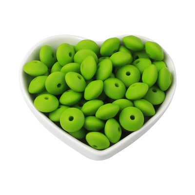 30db szilikon lencse gyöngy BPA mentes élelmiszer minőségű rágcsáló barkács varázsa újszülött szoptatási kiegészítő fogzási nyaklánc 12mm abakusz gyöngy