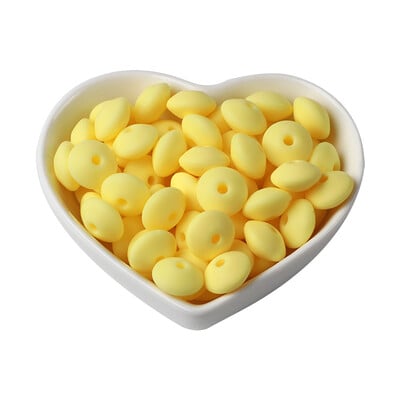 30db szilikon lencse gyöngy BPA mentes élelmiszer minőségű rágcsáló barkács varázsa újszülött szoptatási kiegészítő fogzási nyaklánc 12mm abakusz gyöngy