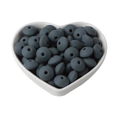 30db szilikon lencse gyöngy BPA mentes élelmiszer minőségű rágcsáló barkács varázsa újszülött szoptatási kiegészítő fogzási nyaklánc 12mm abakusz gyöngy