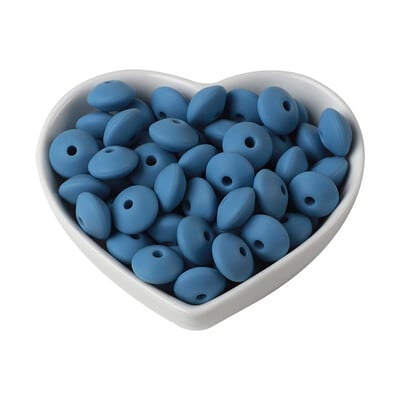 30db szilikon lencse gyöngy BPA mentes élelmiszer minőségű rágcsáló barkács varázsa újszülött szoptatási kiegészítő fogzási nyaklánc 12mm abakusz gyöngy