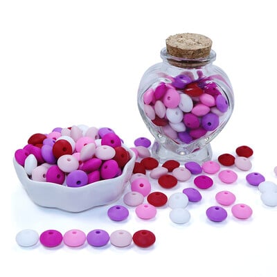 30db szilikon lencse gyöngy BPA mentes élelmiszer minőségű rágcsáló barkács varázsa újszülött szoptatási kiegészítő fogzási nyaklánc 12mm abakusz gyöngy