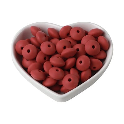 30db szilikon lencse gyöngy BPA mentes élelmiszer minőségű rágcsáló barkács varázsa újszülött szoptatási kiegészítő fogzási nyaklánc 12mm abakusz gyöngy