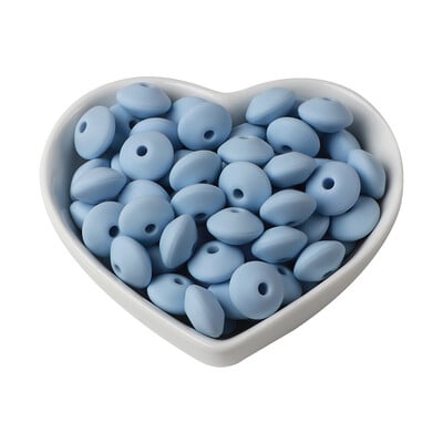 30db szilikon lencse gyöngy BPA mentes élelmiszer minőségű rágcsáló barkács varázsa újszülött szoptatási kiegészítő fogzási nyaklánc 12mm abakusz gyöngy