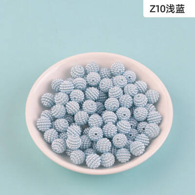 10/12/15mm 200ks ABS imitácia perly monochromatické Bayberry guľôčky rovné dierky voľné korálky ručne vyrobené DIY šperky doplnky