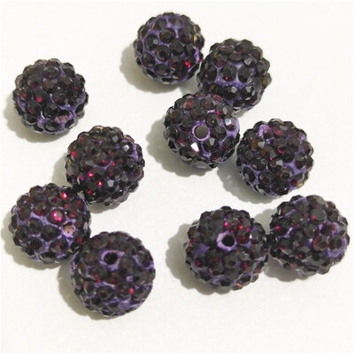 Okrugle razmaknice od štrasa, dobra kvaliteta, DIY, dodaci za ručni rad, izrada nakita, 6 mm, 8 mm, 10 mm, 12 mm