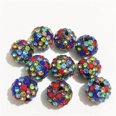 Okrugle razmaknice od štrasa, dobra kvaliteta, DIY, dodaci za ručni rad, izrada nakita, 6 mm, 8 mm, 10 mm, 12 mm