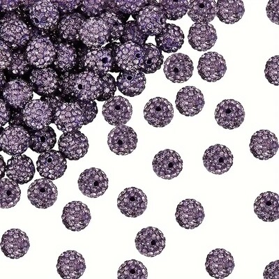 10mm 19Colors Cseh kristály strasszok Pave Clay Kerek Disco Ball Laza Távtartó Gyöngyök Karkötő Nyaklánc fülbevaló Készítés 10db/tétel