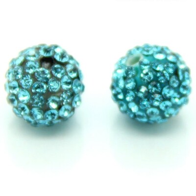 10mm 19Colors Cseh kristály strasszok Pave Clay Kerek Disco Ball Laza Távtartó Gyöngyök Karkötő Nyaklánc fülbevaló Készítés 10db/tétel