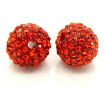 10mm 19Colors Cseh kristály strasszok Pave Clay Kerek Disco Ball Laza Távtartó Gyöngyök Karkötő Nyaklánc fülbevaló Készítés 10db/tétel