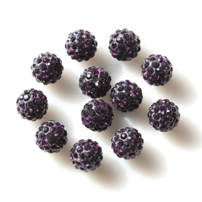 10mm 19Colors Cseh kristály strasszok Pave Clay Kerek Disco Ball Laza Távtartó Gyöngyök Karkötő Nyaklánc fülbevaló Készítés 10db/tétel