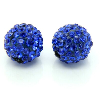 10mm 19Colors Cseh kristály strasszok Pave Clay Kerek Disco Ball Laza Távtartó Gyöngyök Karkötő Nyaklánc fülbevaló Készítés 10db/tétel