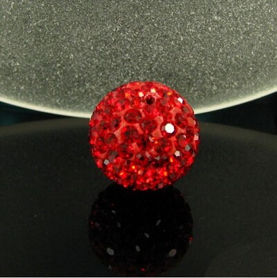 10mm 19Colors Cseh kristály strasszok Pave Clay Kerek Disco Ball Laza Távtartó Gyöngyök Karkötő Nyaklánc fülbevaló Készítés 10db/tétel