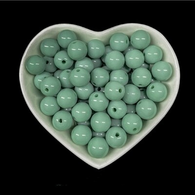 23 jednobojne šarene velike veličine od 30 mm, zdepaste acilne okrugle labave perle za DIY ogrlicu, izradu nakita, ručno rađeni pribor, 5 kom/lot