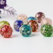 Kerek forma 6 mm 8 mm 10 mm 12 mm 14 mm kézzel készített lámpafényű üveg laza gyöngyök ékszerkészítéshez barkácsolás kézműves leletek