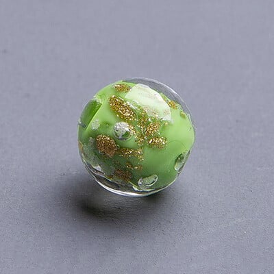 Kerek forma 6 mm 8 mm 10 mm 12 mm 14 mm kézzel készített lámpafényű üveg laza gyöngyök ékszerkészítéshez barkácsolás kézműves leletek