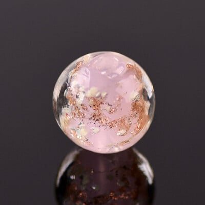 Kerek forma 6 mm 8 mm 10 mm 12 mm 14 mm kézzel készített lámpafényű üveg laza gyöngyök ékszerkészítéshez barkácsolás kézműves leletek