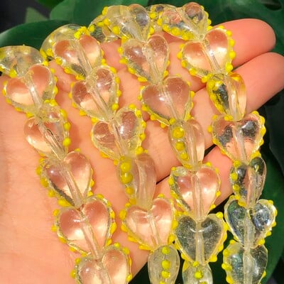 15MM Veľký Murano srdiečkový malachitový zelený cukríkový pruhovaný krištáľový sklenený prívesok s korálkou na výrobu náušníc s motívom lásky.