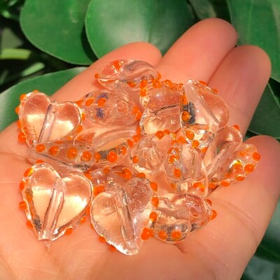 15MM Veľký Murano srdiečkový malachitový zelený cukríkový pruhovaný krištáľový sklenený prívesok s korálkou na výrobu náušníc s motívom lásky.
