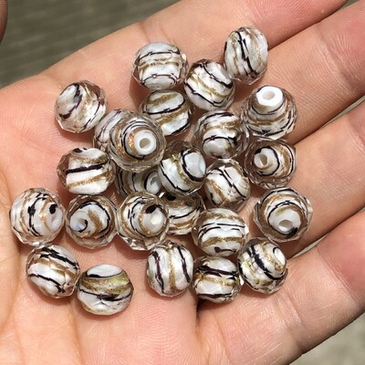 12 mm číre žlté Murano priehľadné fazetované korálky Rondelle Flower Lampwork z krištáľového skla na výrobu náramkov, doplnkov pre domácich majstrov.
