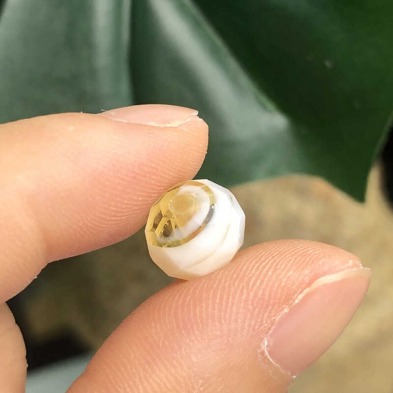 12 mm číre žlté Murano priehľadné fazetované korálky Rondelle Flower Lampwork z krištáľového skla na výrobu náramkov, doplnkov pre domácich majstrov.
