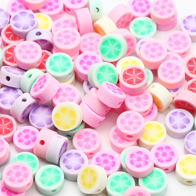 10 mm-es Halloween sorozat agyaggyöngyök sütőtök mintás polimer távtartó gyöngyök ékszerkészítéshez kiegészítők barkács kézzel készített 20/50/100db