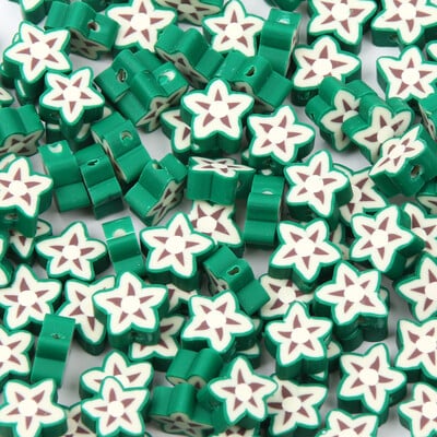 10 mm-es Halloween sorozat agyaggyöngyök sütőtök mintás polimer távtartó gyöngyök ékszerkészítéshez kiegészítők barkács kézzel készített 20/50/100db