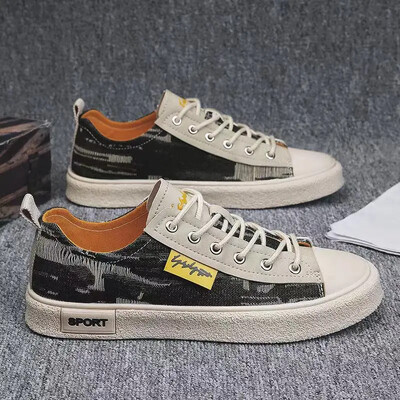 Férfi cipő divat 2024 alkalmi cipő férfiaknak Vaskos vászon tornacipők szabadidő tervező luxusakció ingyenes kiszállítás, munkaméret 45 új