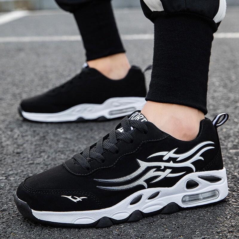 Határon túli új férficipők, őszi férfi sport magasszárú tornacipők, divatos téli koreai stílusú pamutcipők, dagálycipők