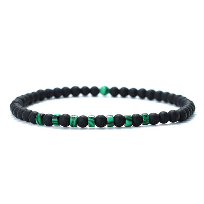 Mados vyriškos apyrankės Natūralios Tigro Akys Imperatorius Mažas Akmuo 4mm Karoliukai Apyrankė Homme Priedai Bohemia Beach Papuošalai Pulsera