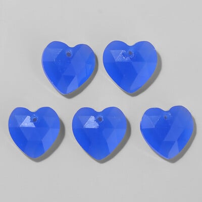 Πολύπλευρο σχήμα καρδιάς Πέτρα γούρι χάντρα φυσικός αμαζονίτης Αμέθυστοι Tiger Eye Πολύτιμοι λίθοι Χάντρες για κοσμήματα Σκουλαρίκια Κολιέ DIY