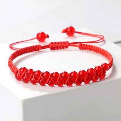 Dupla soros 4 mm-es természetes malachit gyöngyök karkötők, kézzel készített, állítható, fonott karkötők nőknek Férfi Divat Barátság Ajándékok