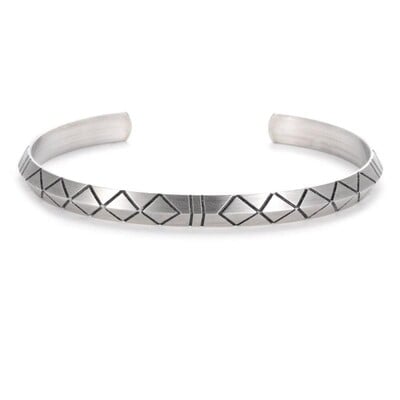 Móda osobnosť Thorn Line Geometrický rukáv Ostnatý drôt Otvorený náramok pre mužov Punk náramok Trend šperky darček