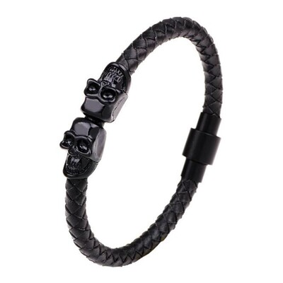 Móda osobnosť Thorn Line Geometrický rukáv Ostnatý drôt Otvorený náramok pre mužov Punk náramok Trend šperky darček